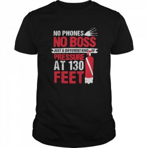 No Phones No Boss Just A Different Kind Of Pressure At 130 Feet  Classic Men's T-shirt