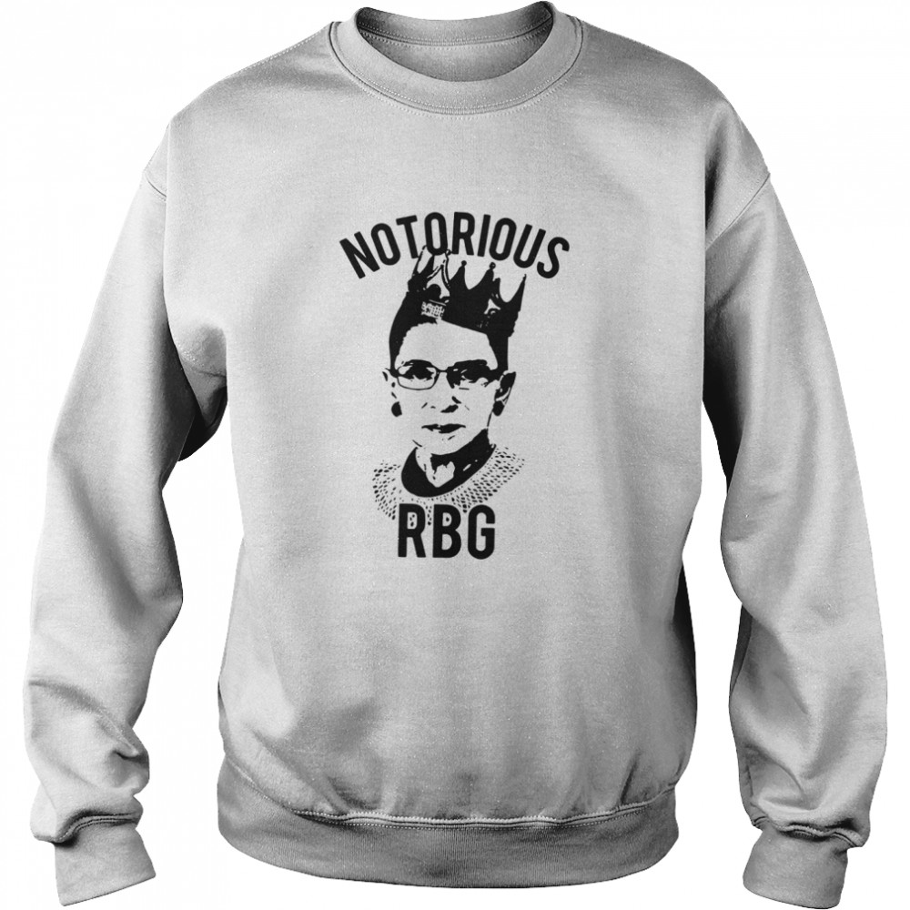 Notorious RBG Ruth Bader Ginsburg Feminist AF Supreme Court Justice Unisex Sweatshirt