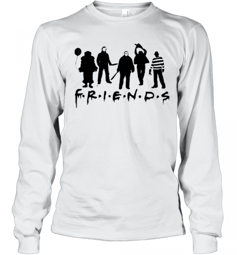 Official Friends Halloween T-Shirt Long Sleeved T-shirt 