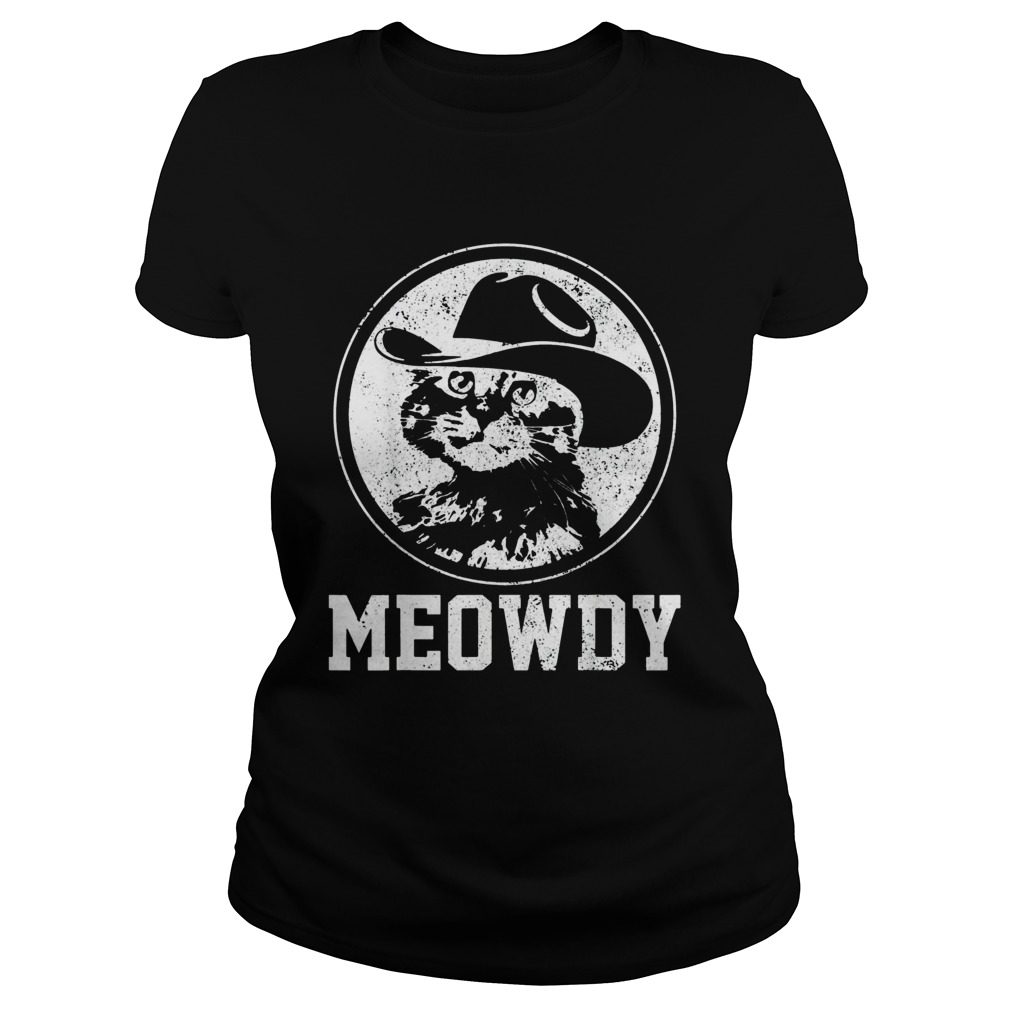 Official Meowdy Cat Cowboy Hat Classic Ladies