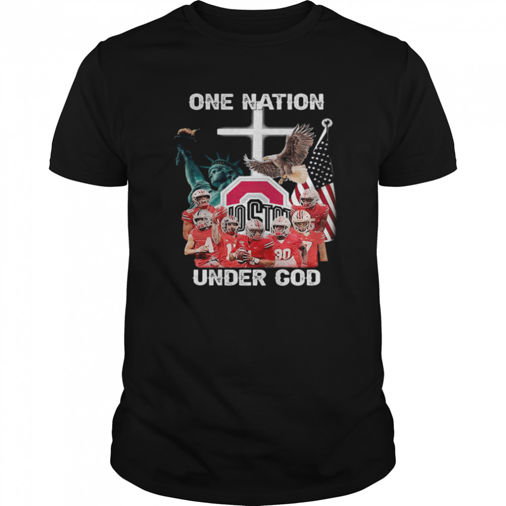 Ohio State Buckeyes One Nation Under God shirt