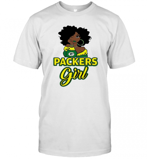 Packers Black Girl T-Shirt