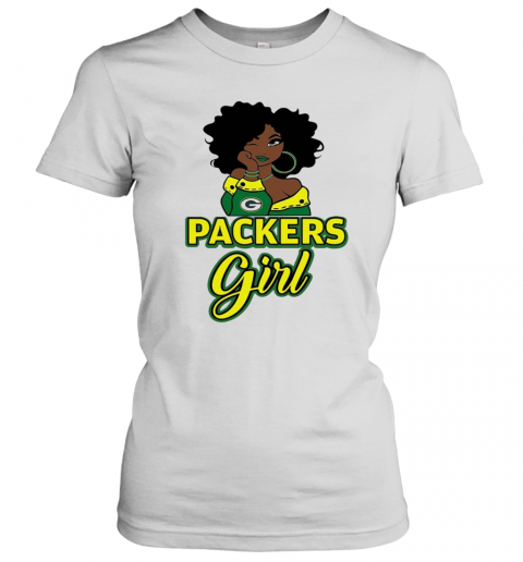 Packers Black Girl T-Shirt Classic Women's T-shirt