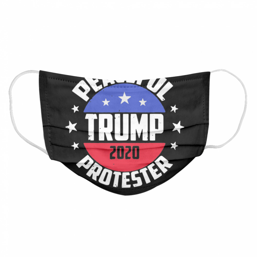 Peaceful Protester Republican Donald Trump 2020 Cloth Face Mask