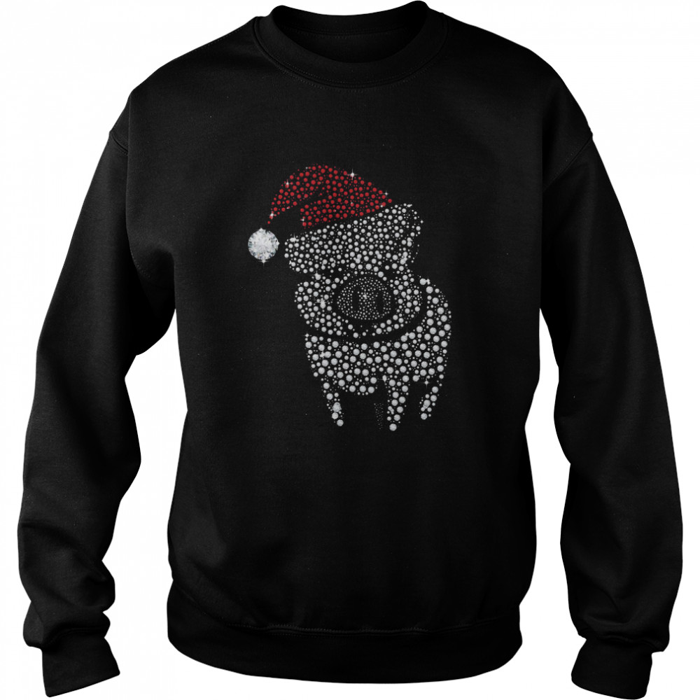 Pig Diamond Merry Christmas Unisex Sweatshirt