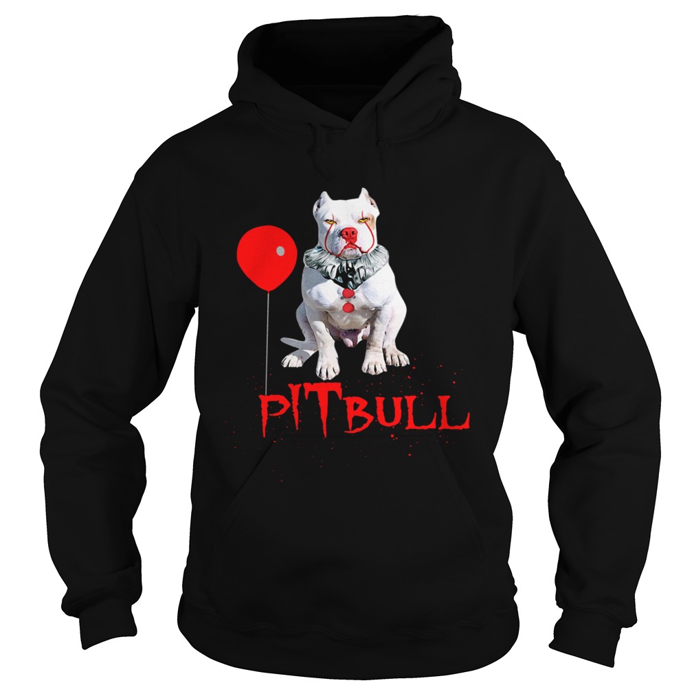 Pitbull Pennywise Halloween Stephent King It Hoodie