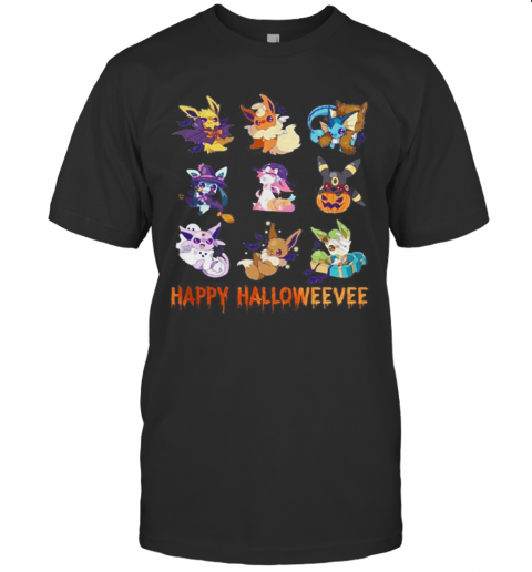 Pokemon Pikachu Happy Halloweevee Halloween T-Shirt