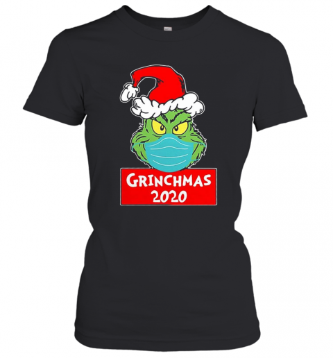 Quarantined Christmas 2020 Grinchmas 2020 T-Shirt Classic Women's T-shirt