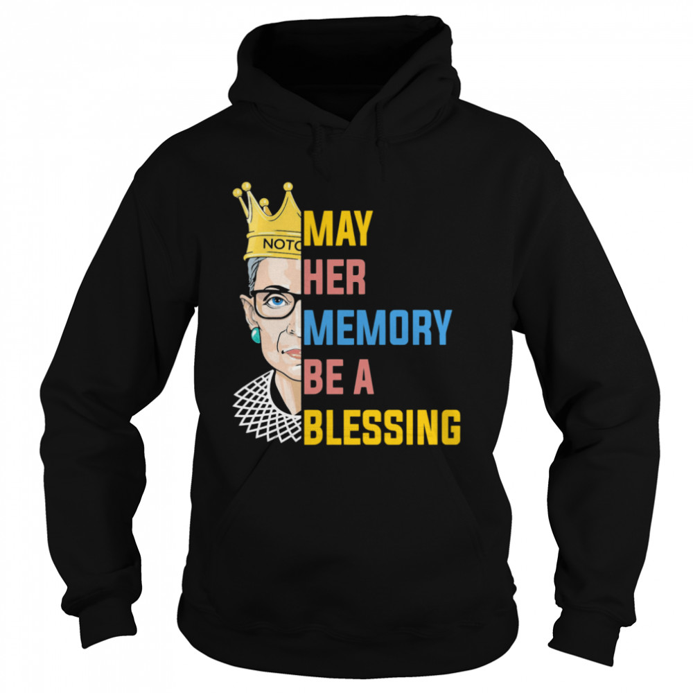 RBG May Her Memory Be A Blessing Unisex Hoodie