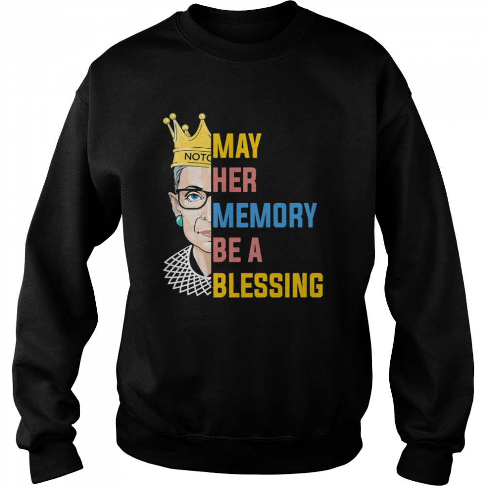 RBG May Her Memory Be A Blessing Unisex Sweatshirt