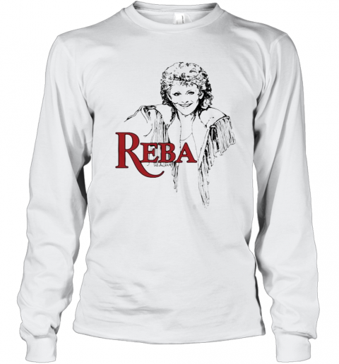 Reba Art Vintage T-Shirt Long Sleeved T-shirt 