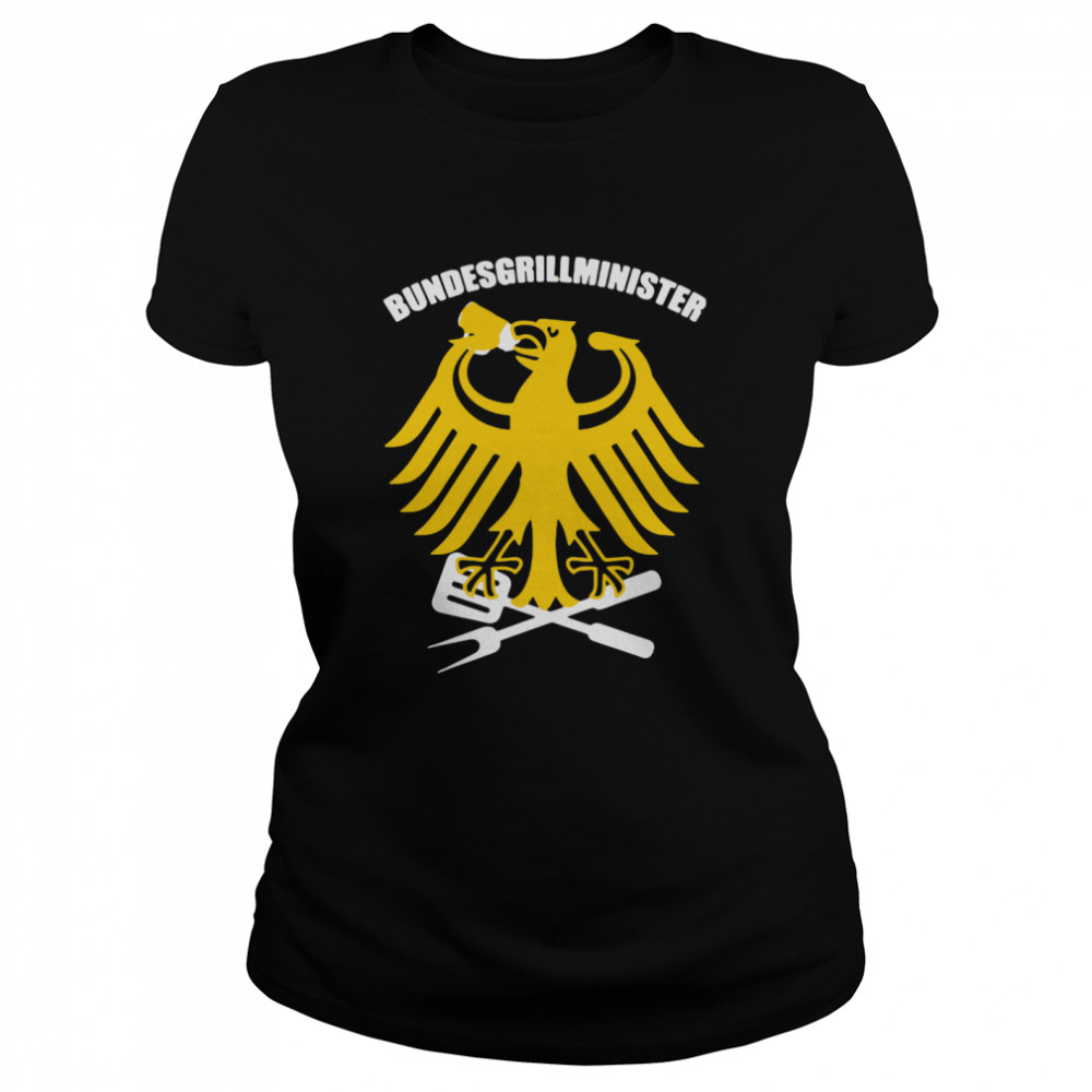 Redbubble Kanzler Bundesgrillminister Classic Women's T-shirt