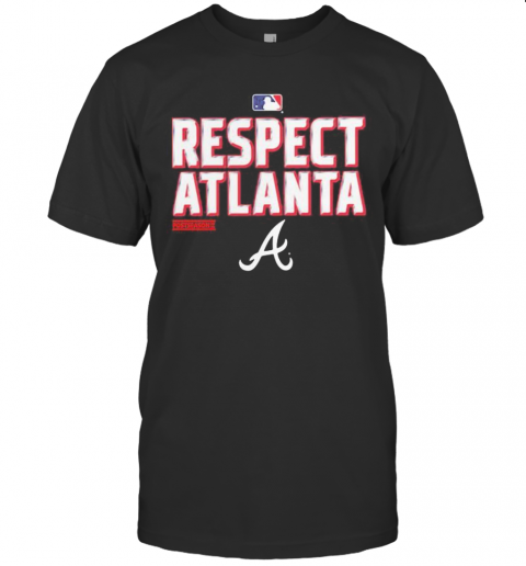 Respect Atlanta Alabama Crimson Tide Baseball T-Shirt