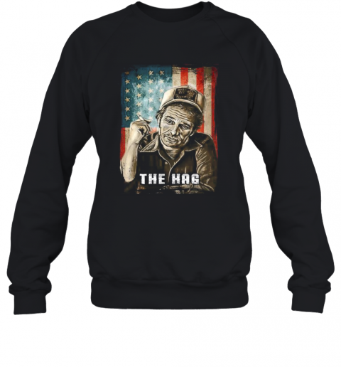 Retro Merle Tees Haggard Country Music The Hag Flag American T-Shirt Unisex Sweatshirt
