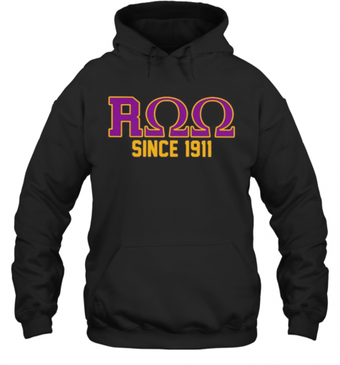 Roo Since 1911 Que Omega Psi Phi T-Shirt Unisex Hoodie