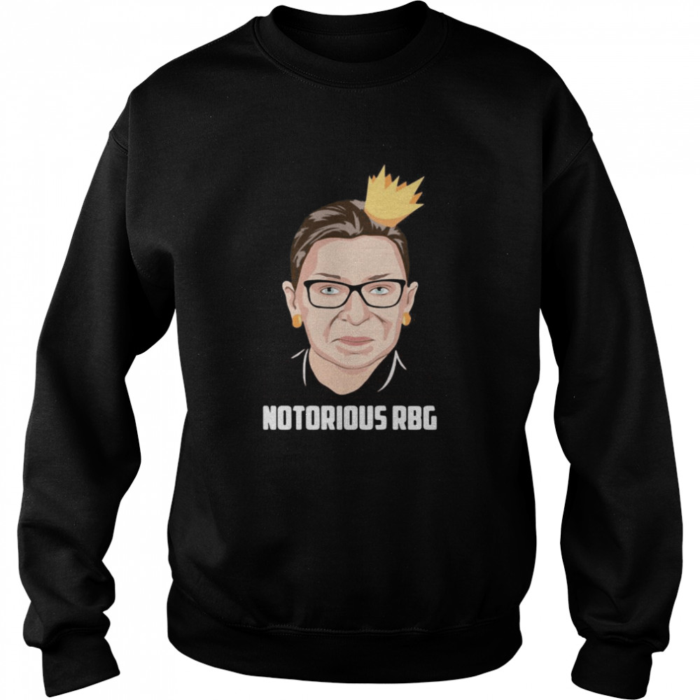 Ruth Bader Ginsburg Notorious RBG Rip Unisex Sweatshirt
