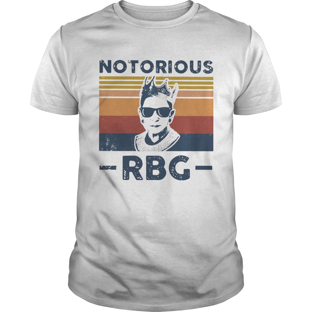 Ruth Bader Ginsburg Notorious RBG Vintage shirt