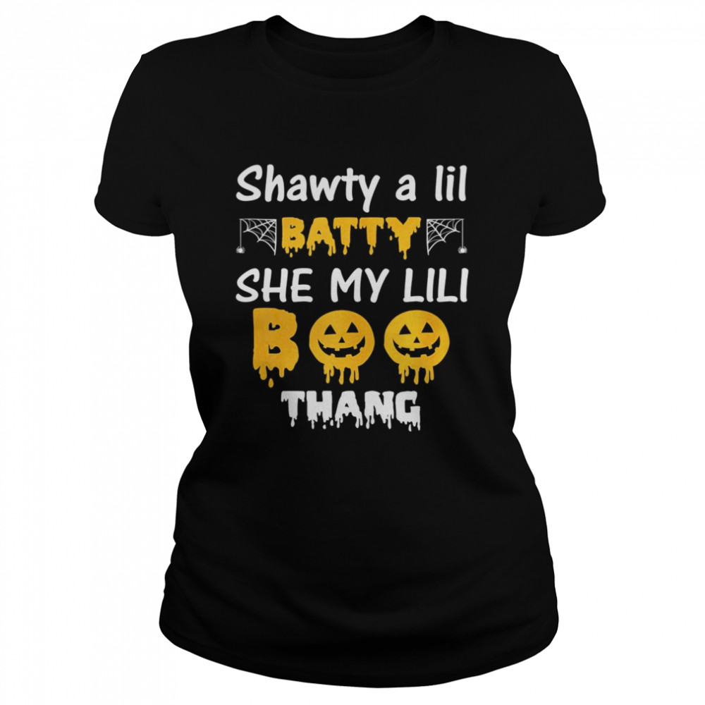 Shawty a Lil Batty She My Lil Boo Thang Halloween Classic Women's T-shirt