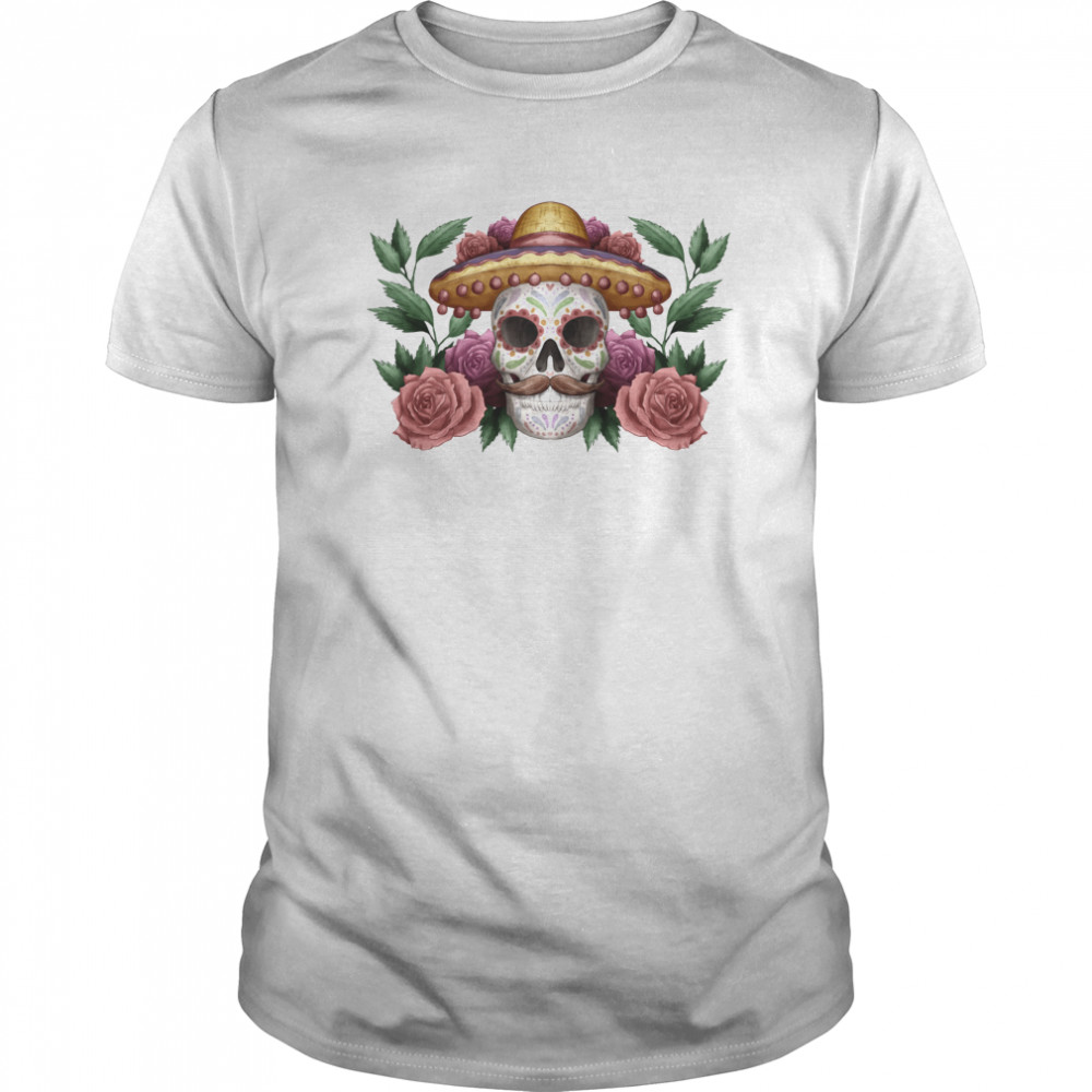 Skull Dia De Los Muertos Mexican Holiday shirt