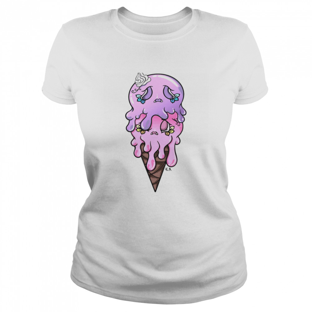 Skull Ice Cream Double Classic Women's T-shirt