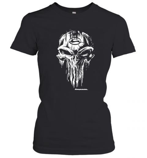 Skull Longhorns Logo Halloween T-Shirt Classic Women's T-shirt
