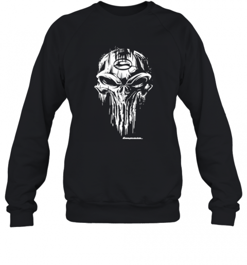 Skull Longhorns Logo Halloween T-Shirt Unisex Sweatshirt