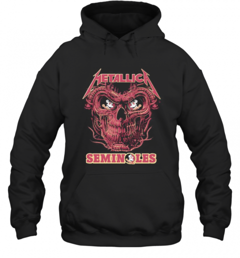 Skull Metallica Band Florida Seminoles T-Shirt Unisex Hoodie