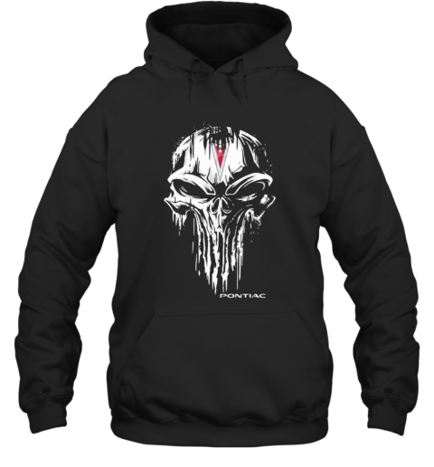 Skull Pontiac Logo Halloween T-Shirt Unisex Hoodie