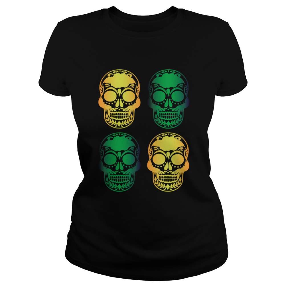 Skulls Mexico To Celebrate The Holiday Day Of The Dead Classic Ladies