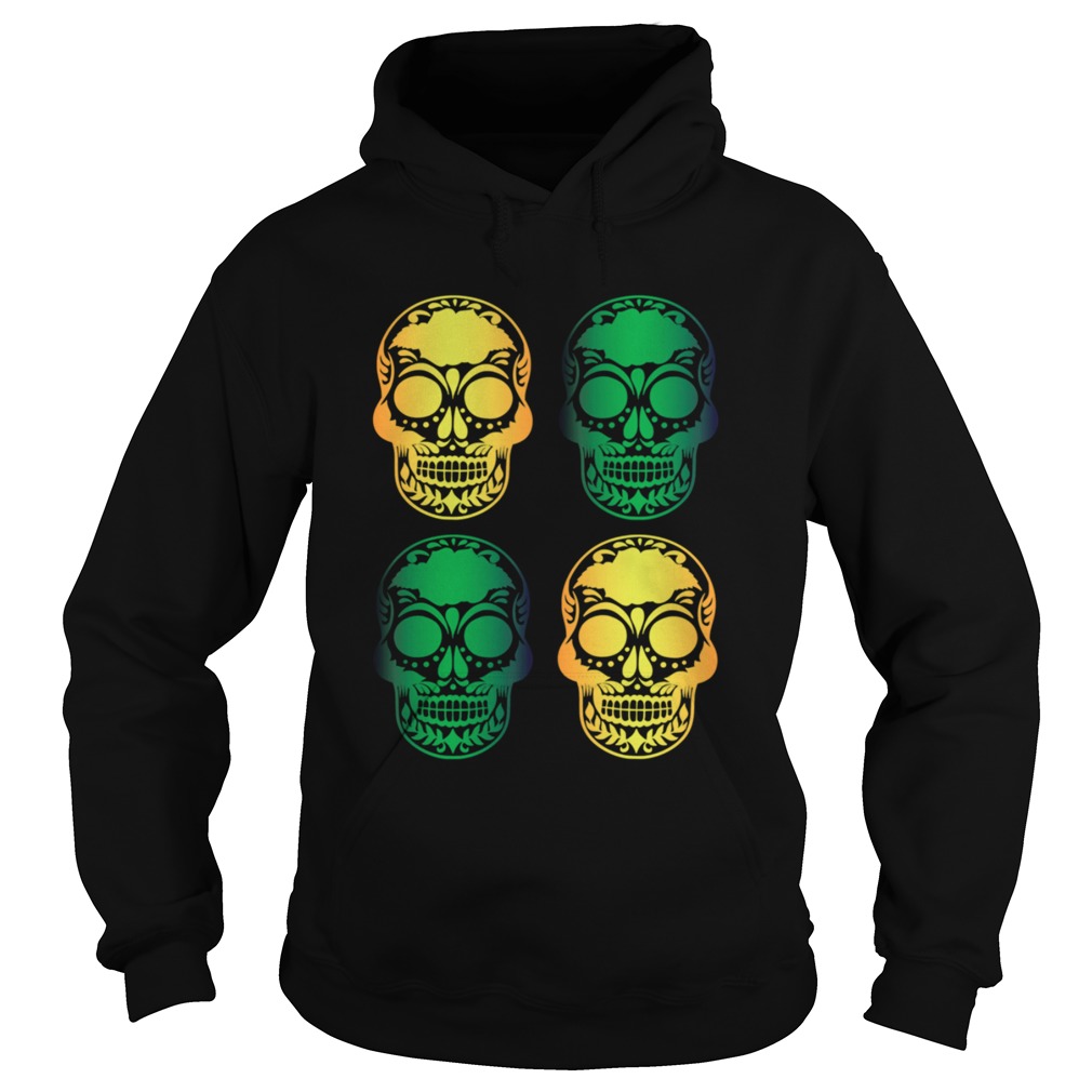 Skulls Mexico To Celebrate The Holiday Day Of The Dead Hoodie
