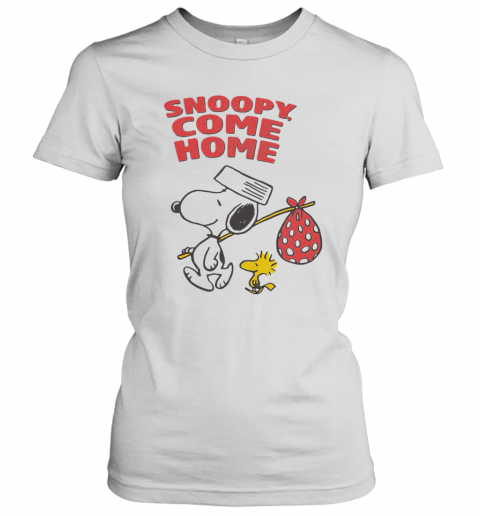 Snoopy And Woodstock Snoopy Come Home T-Shirt Classic Women's T-shirt