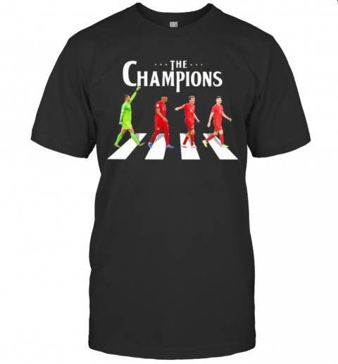 Soccer The Champions Crossing The Line T-Shirt