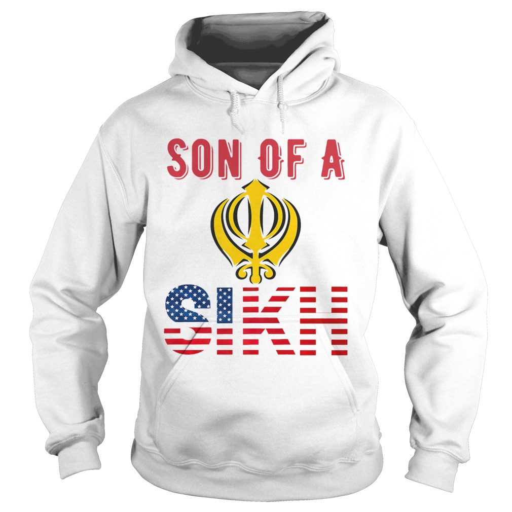 Son Of A Sikh Proud American Sikh Hoodie