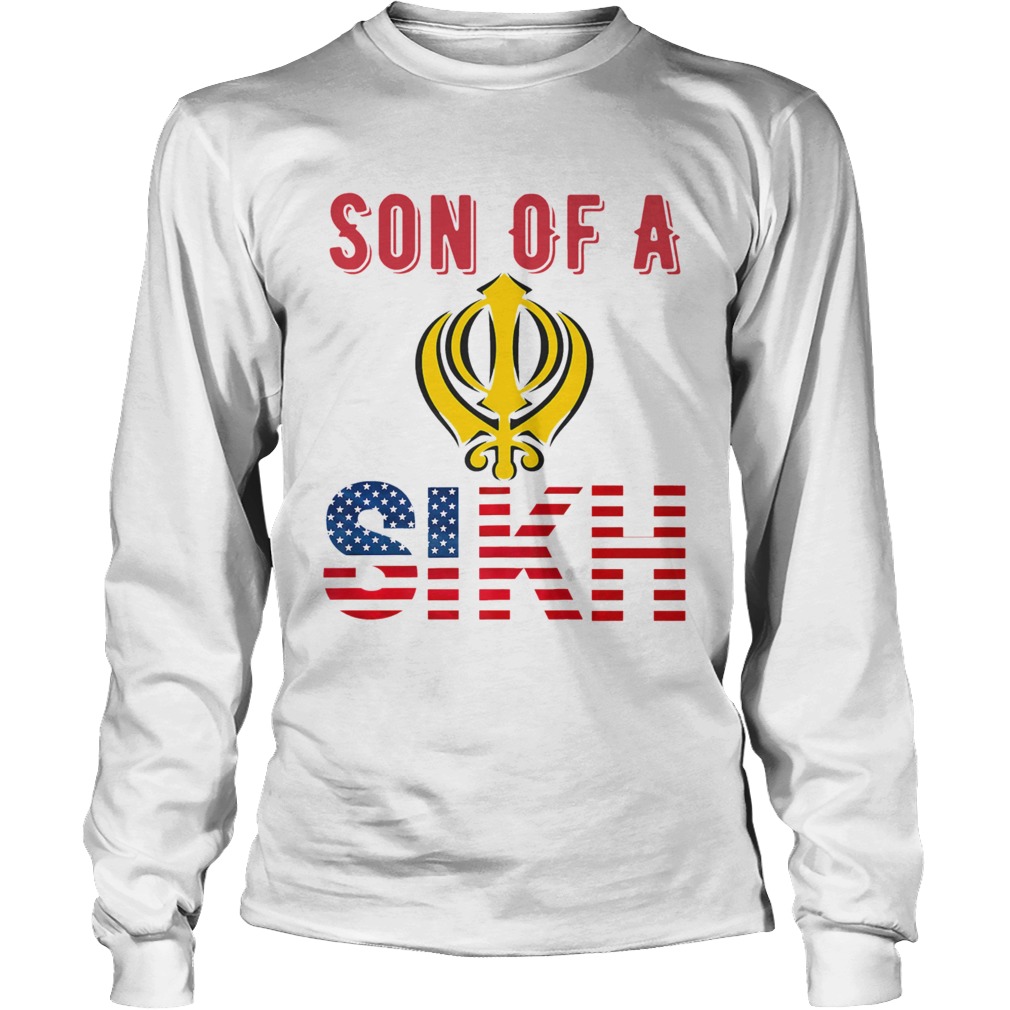 Son Of A Sikh Proud American Sikh Long Sleeve
