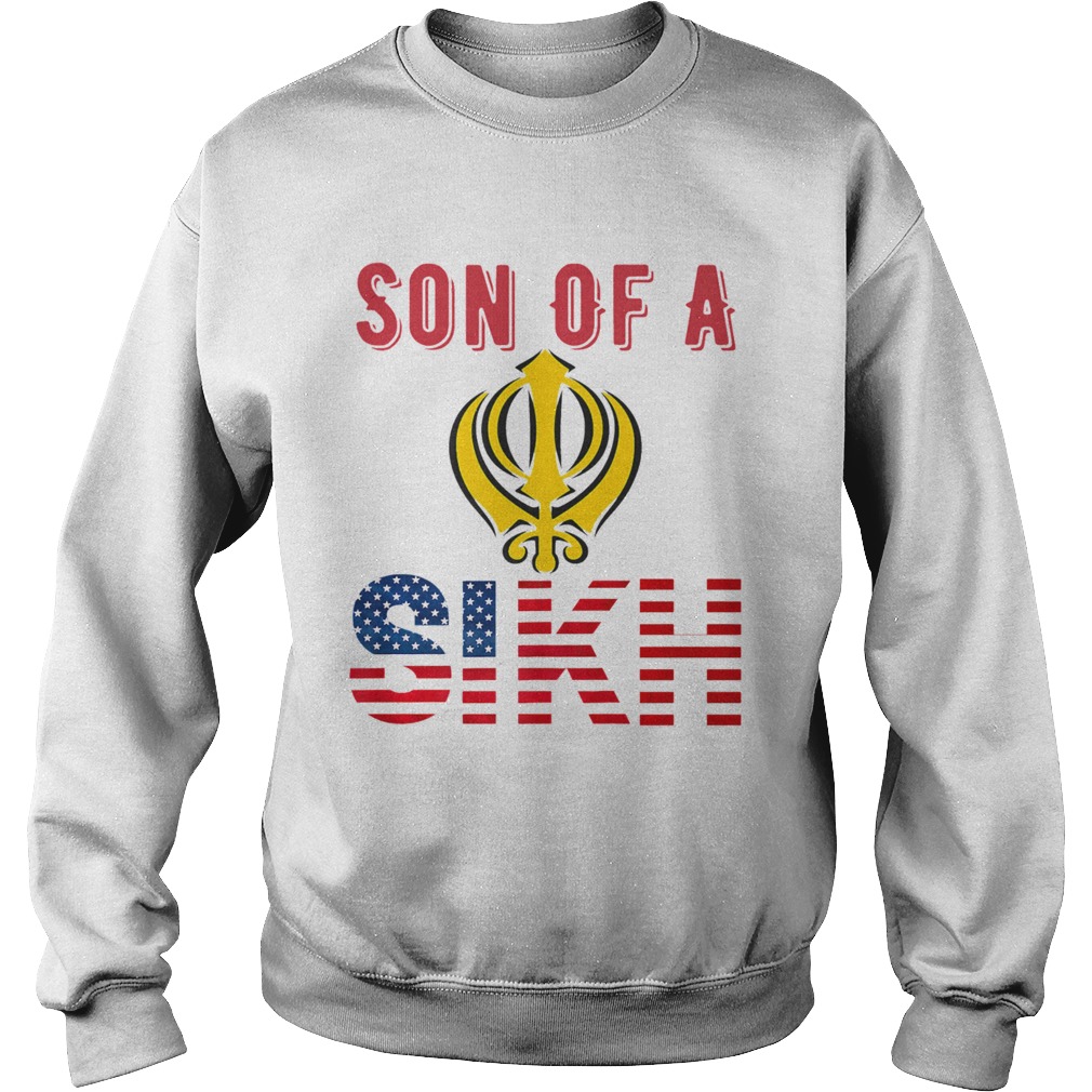 Son Of A Sikh Proud American Sikh Sweatshirt