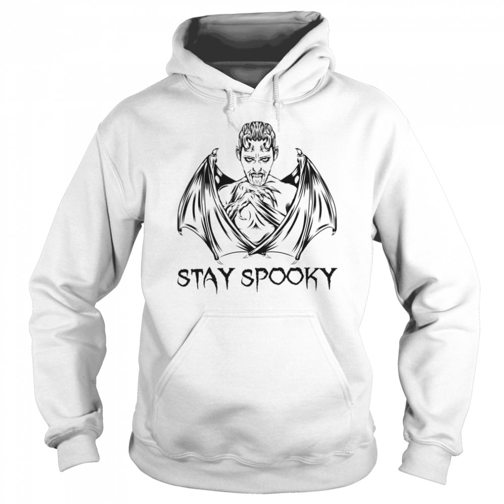 Stay Spooky Vampire Halloween Day Unisex Hoodie