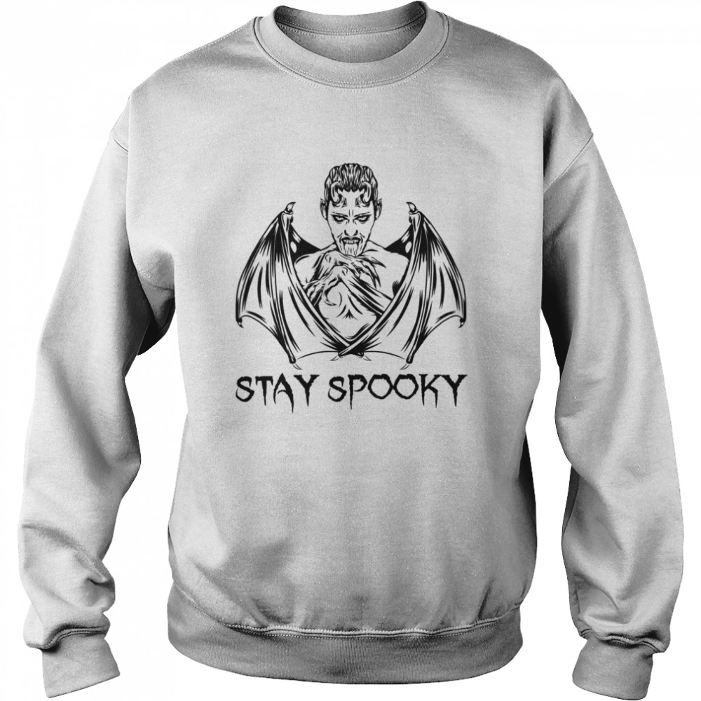 Stay Spooky Vampire Halloween Day Unisex Sweatshirt