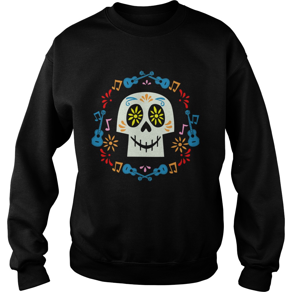 Sugar Skull Angel Day Of The Dead Muertos Sweatshirt