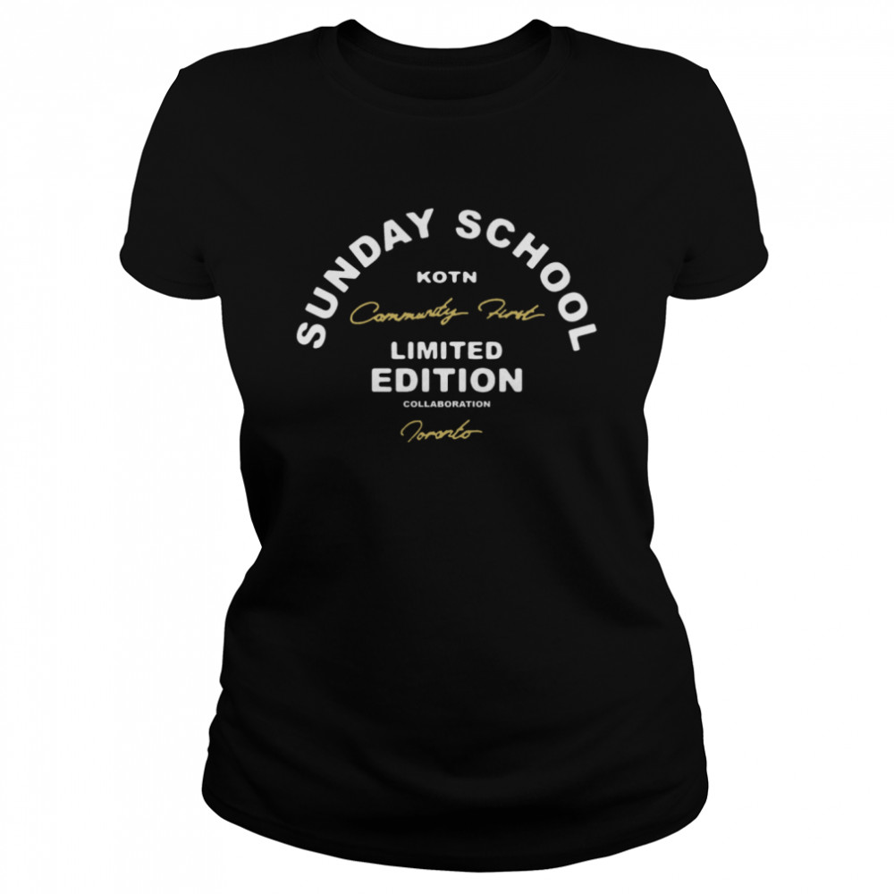 Sunday School Kotn Limited Edition Classic Women's T-shirt