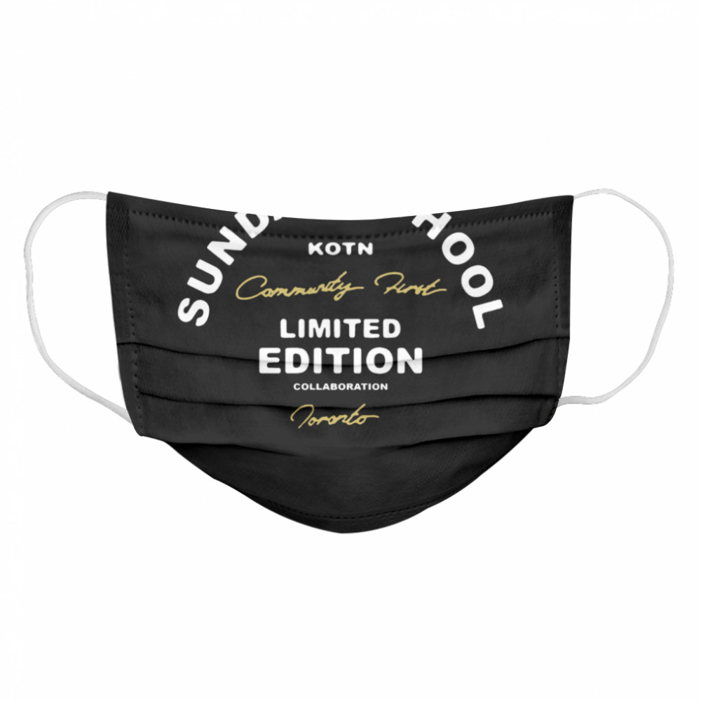 Sunday School Kotn Limited Edition Cloth Face Mask