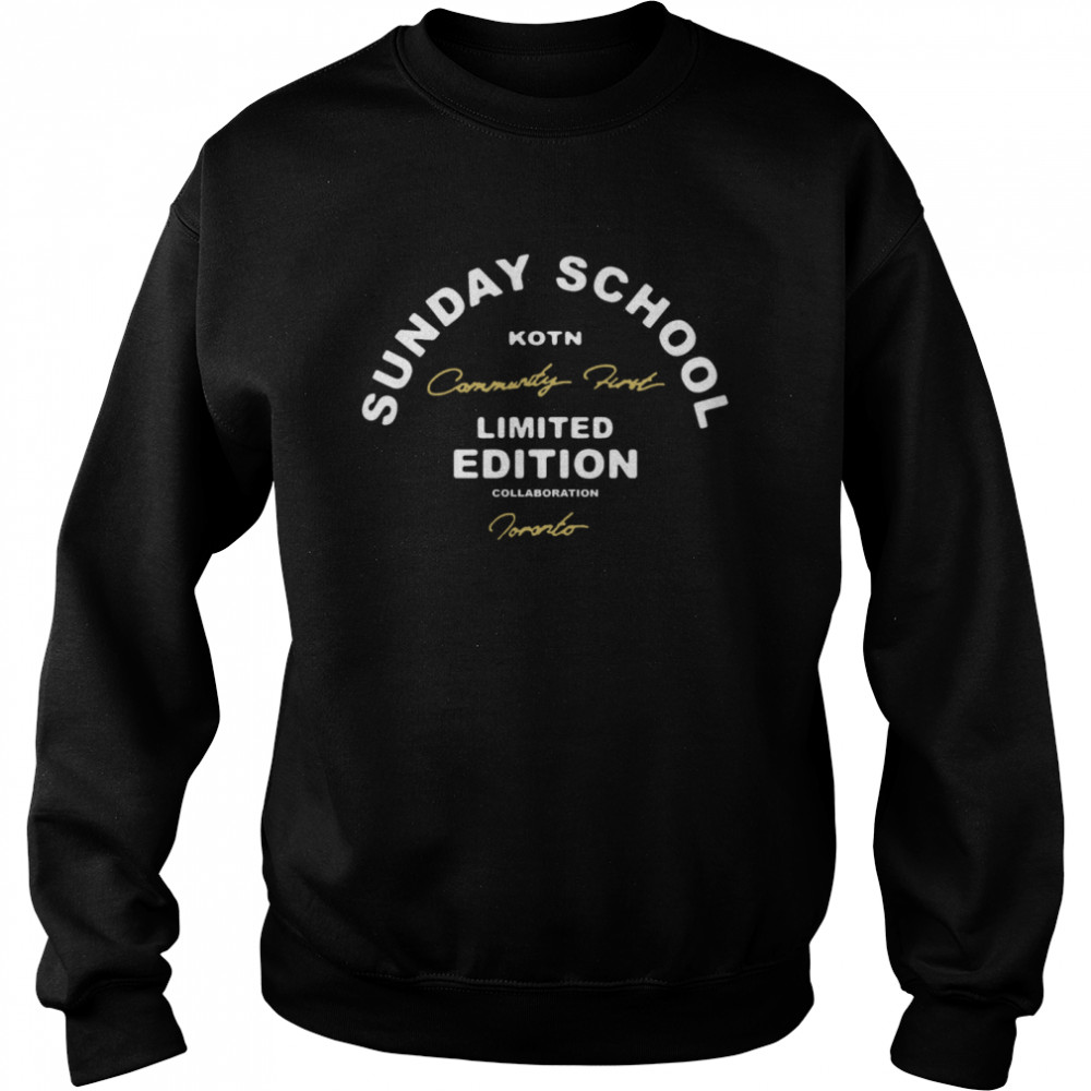 Sunday School Kotn Limited Edition Unisex Sweatshirt