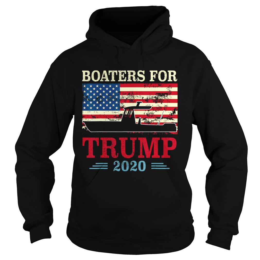 Supporters Boat Parade 2020 Boaters For Trump 2020 Trump Hoodie