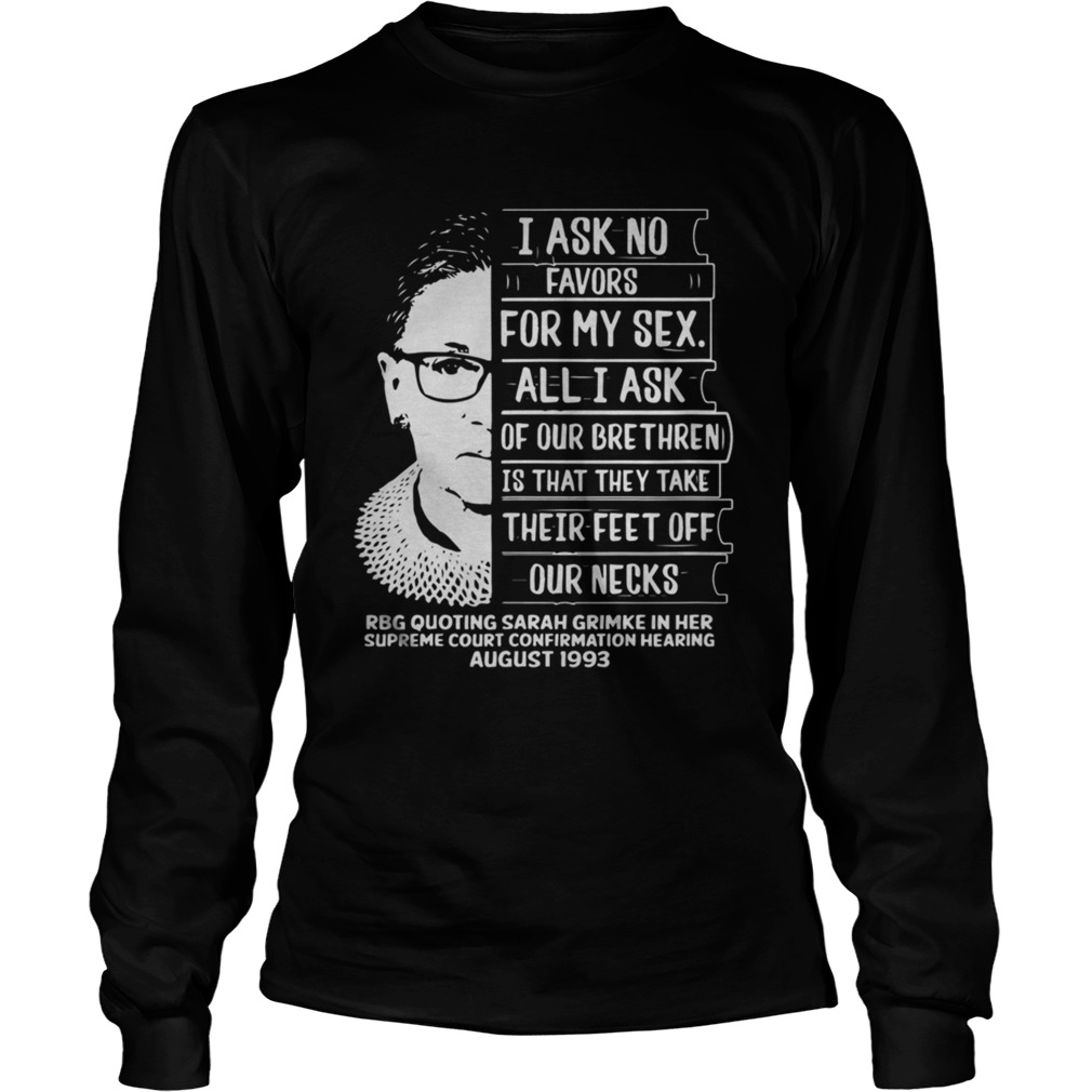 THE SUPREMES Supreme Court Justices RBG cute Long Sleeve