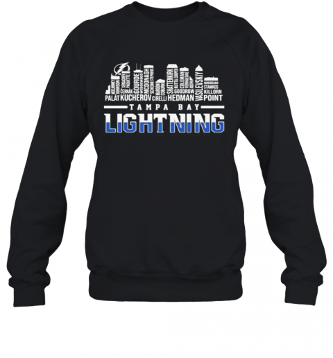 Tampa Bay Lightning Hockey Logo Buildings T-Shirt Unisex Sweatshirt