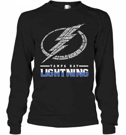 Tampa Bay Lightning Hockey Logo T-Shirt Long Sleeved T-shirt 