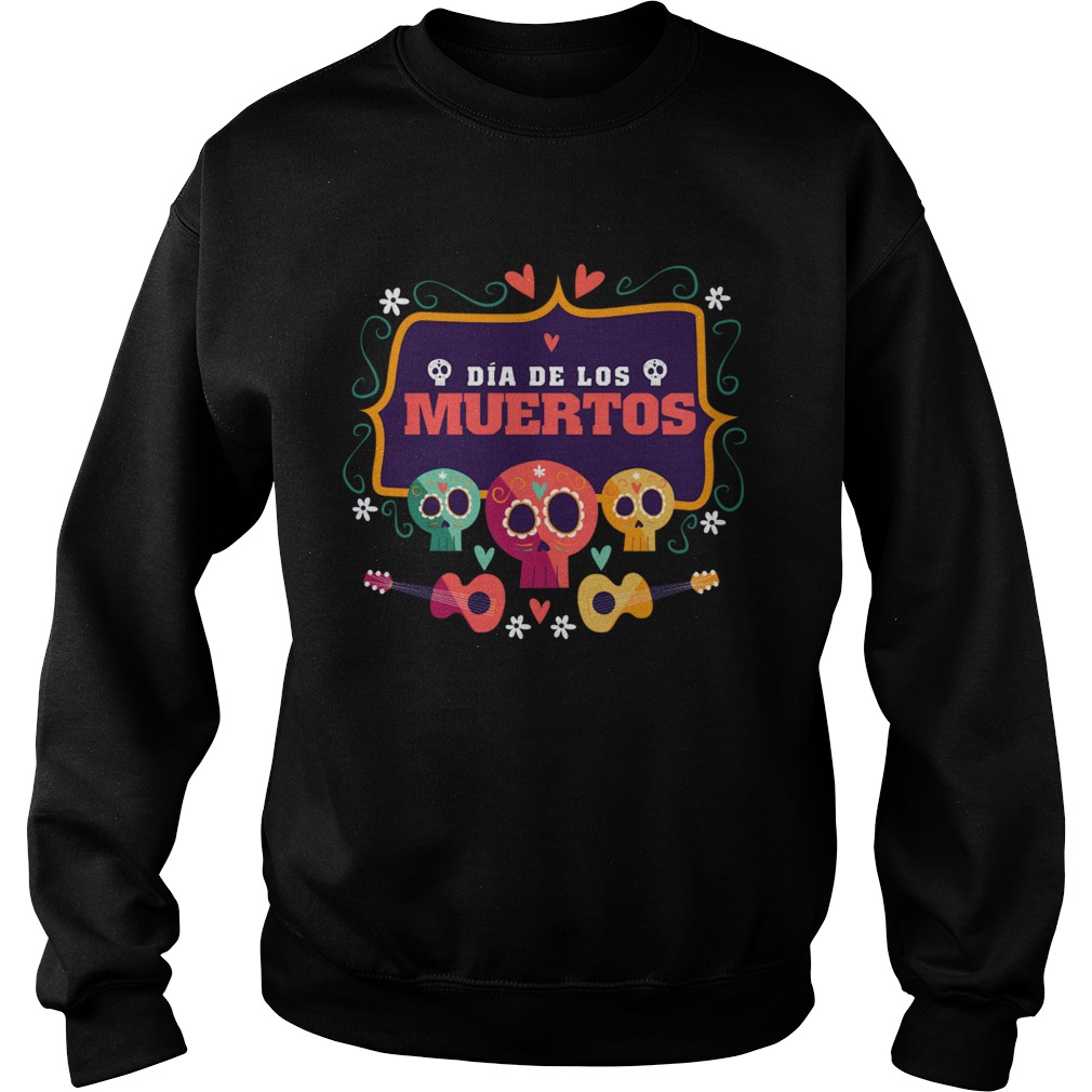 The Mexico Dia De Los Muertos Sugar Skulls Sweatshirt