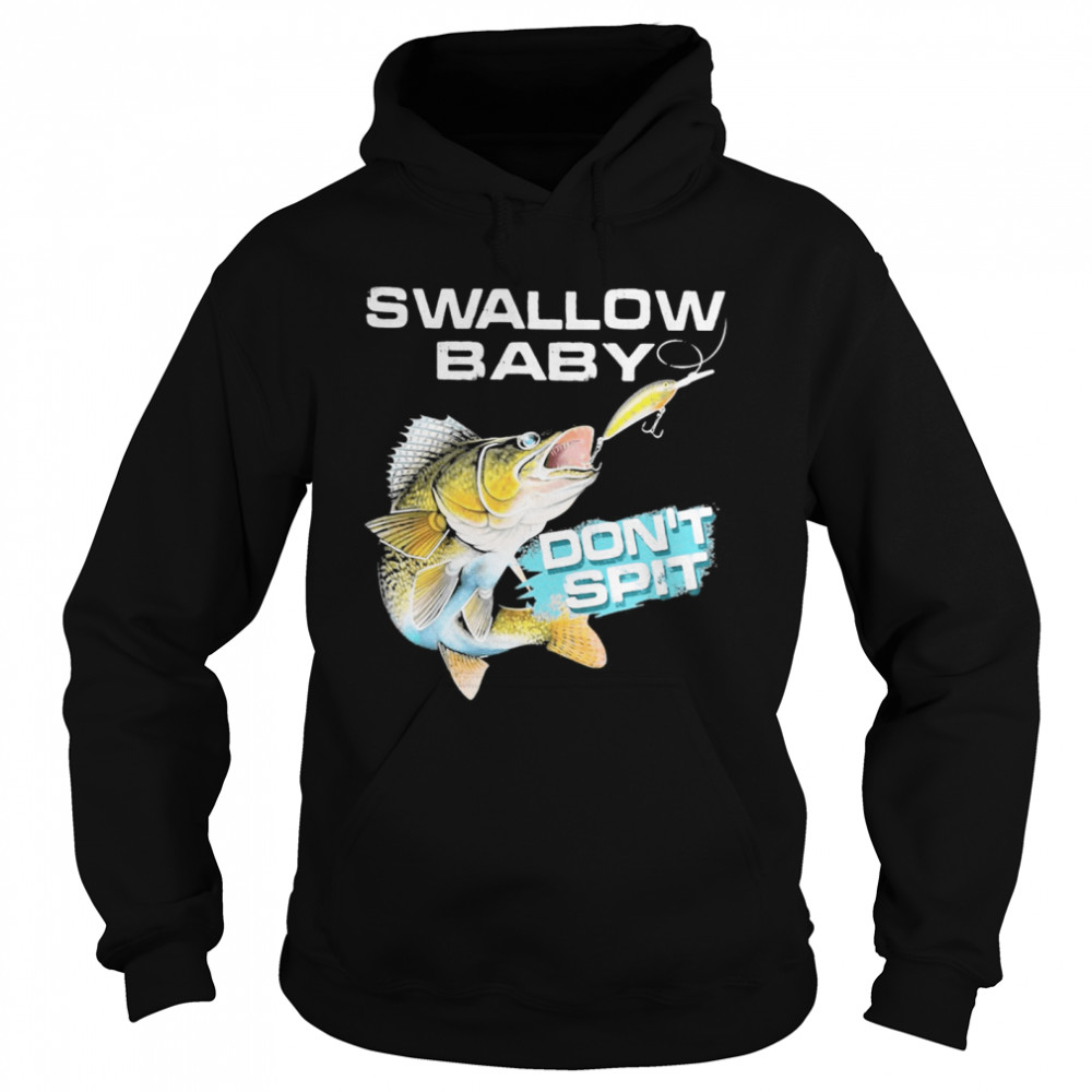 The swallow baby don’t spit carp fishing Unisex Hoodie