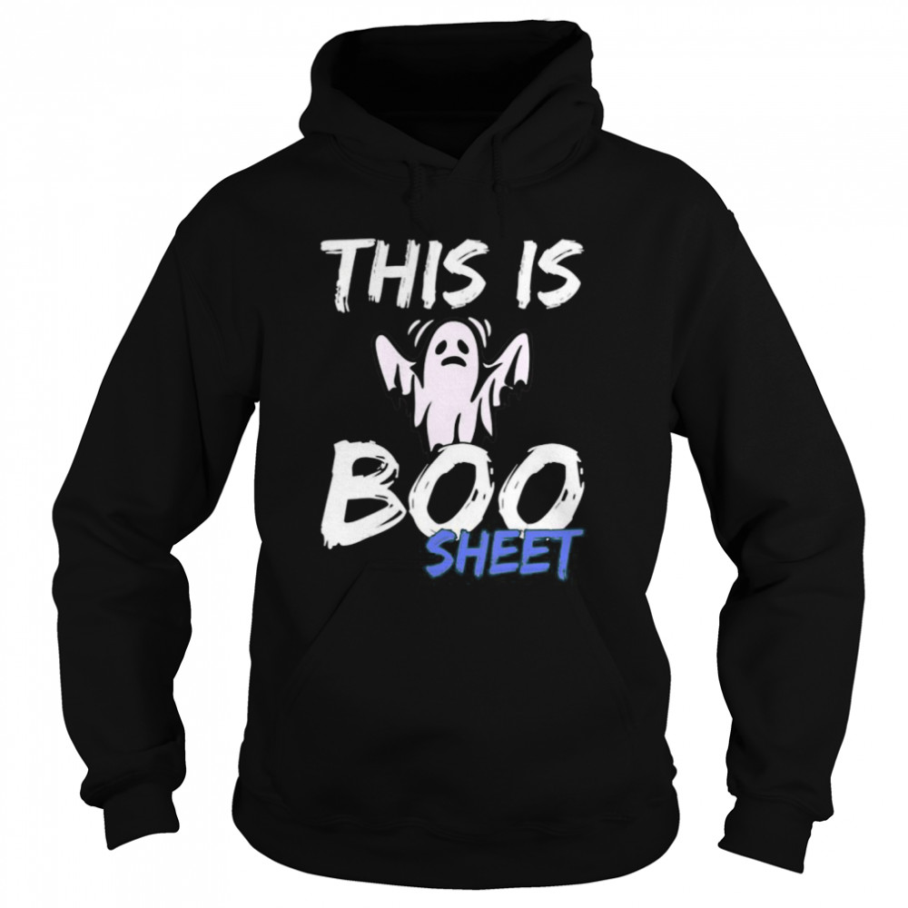 This Is Boo Sheet Ghost Halloween Unisex Hoodie