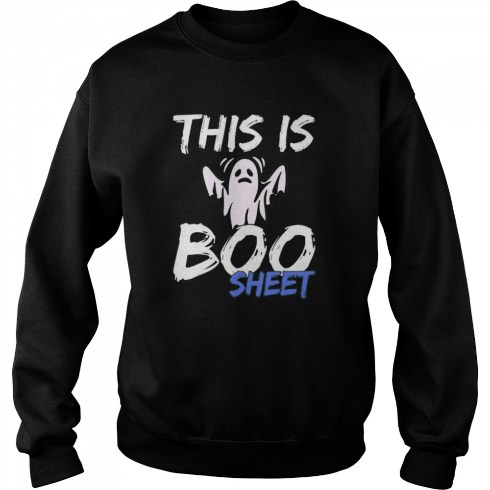This Is Boo Sheet Ghost Halloween Unisex Sweatshirt