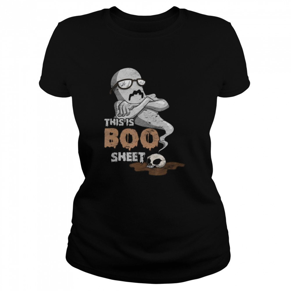 This Is Boo Sheet Halloween Classic Women's T-shirt